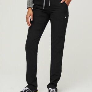 Women's Figs Black Yola Skinny Scrub Pants 2.0